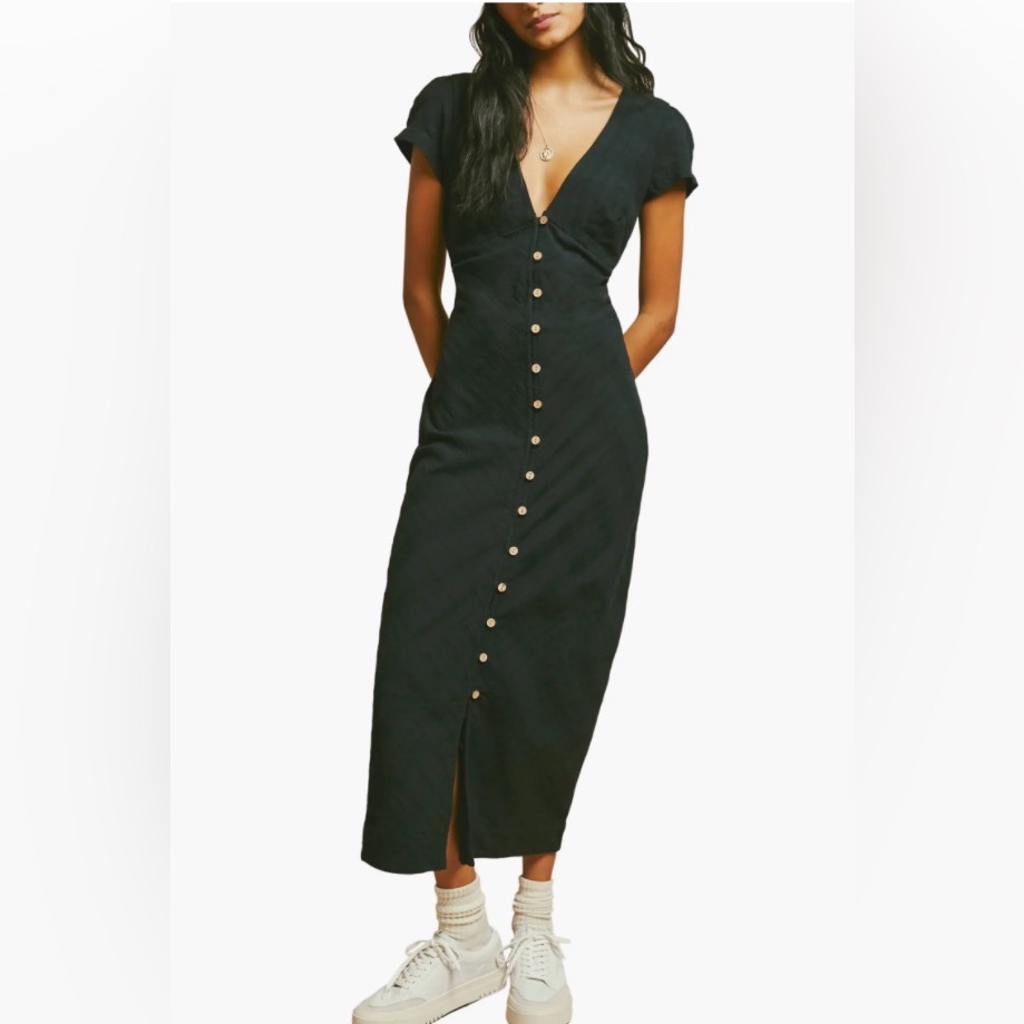 Free People New In Town Midi Dress